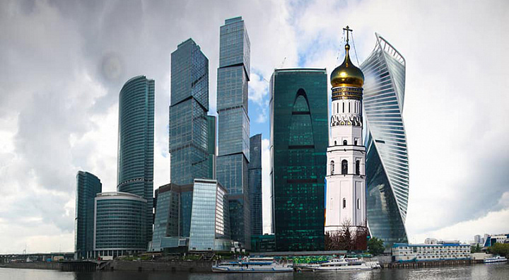 Артемий Лебедев предложил построить в «Москва-Сити» колокольню-небоскреб