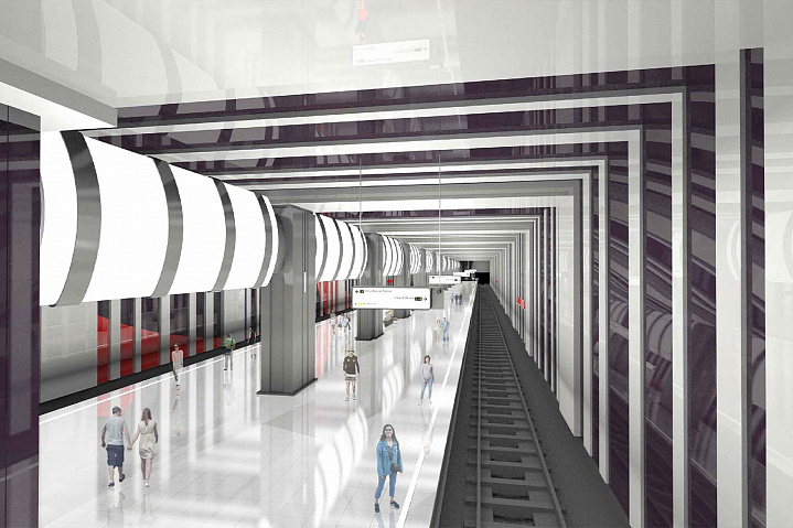 Станция «Бачуринская» Троицкой линии метро откроется в августе следующего года 
