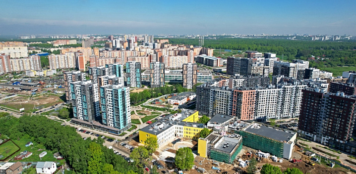 За 10 лет в новой Москве построили 20 млн квадратных метров жилья 