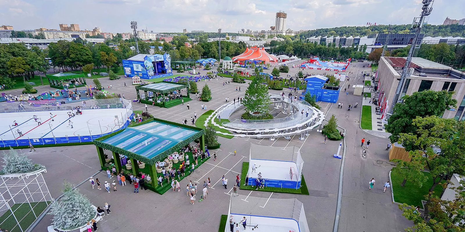 На Лужнецкой набережной появится новая городская площадь - Московская  перспектива