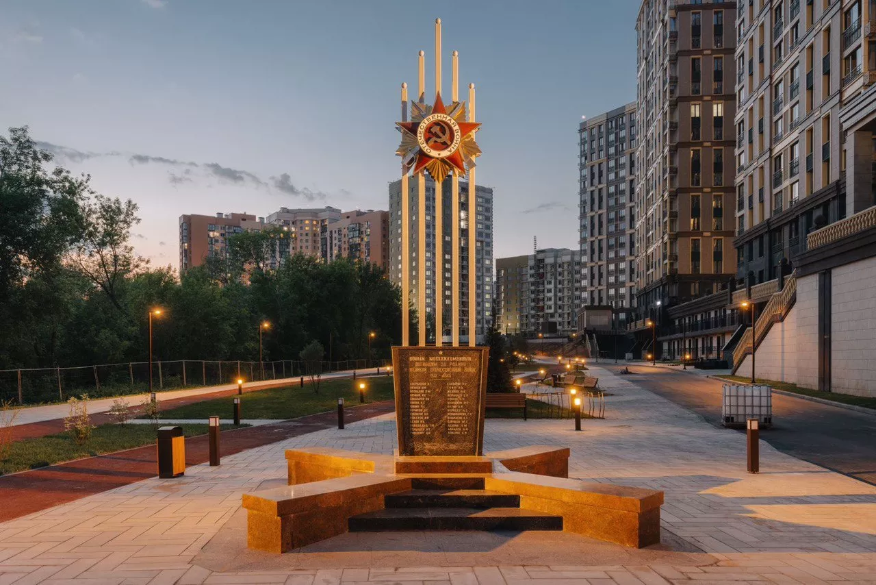 В районе Богородское реконструирован мемориал, посвященный Великой Отечественной войне