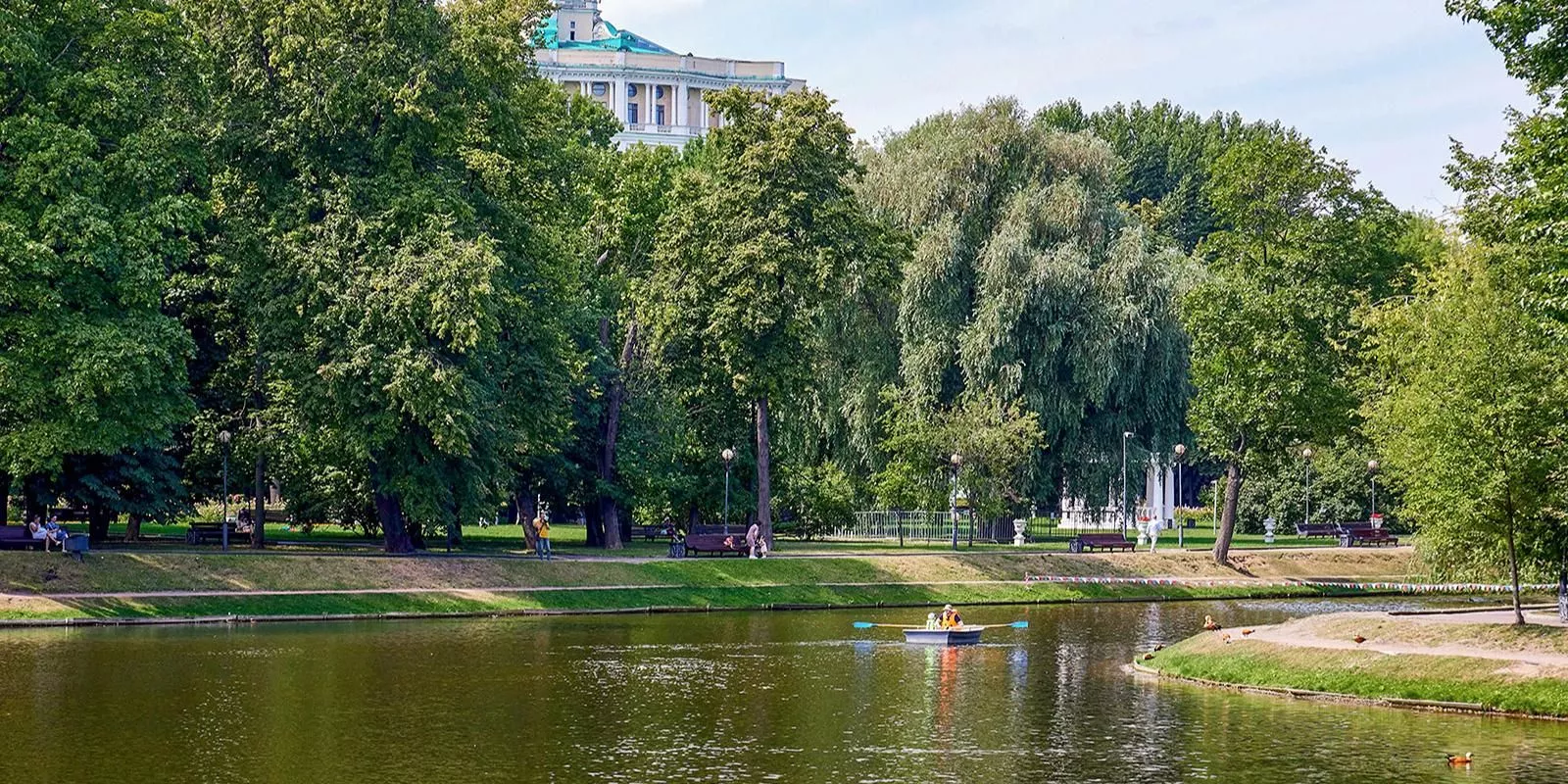 В Москве благоустроят Екатерининский парк 