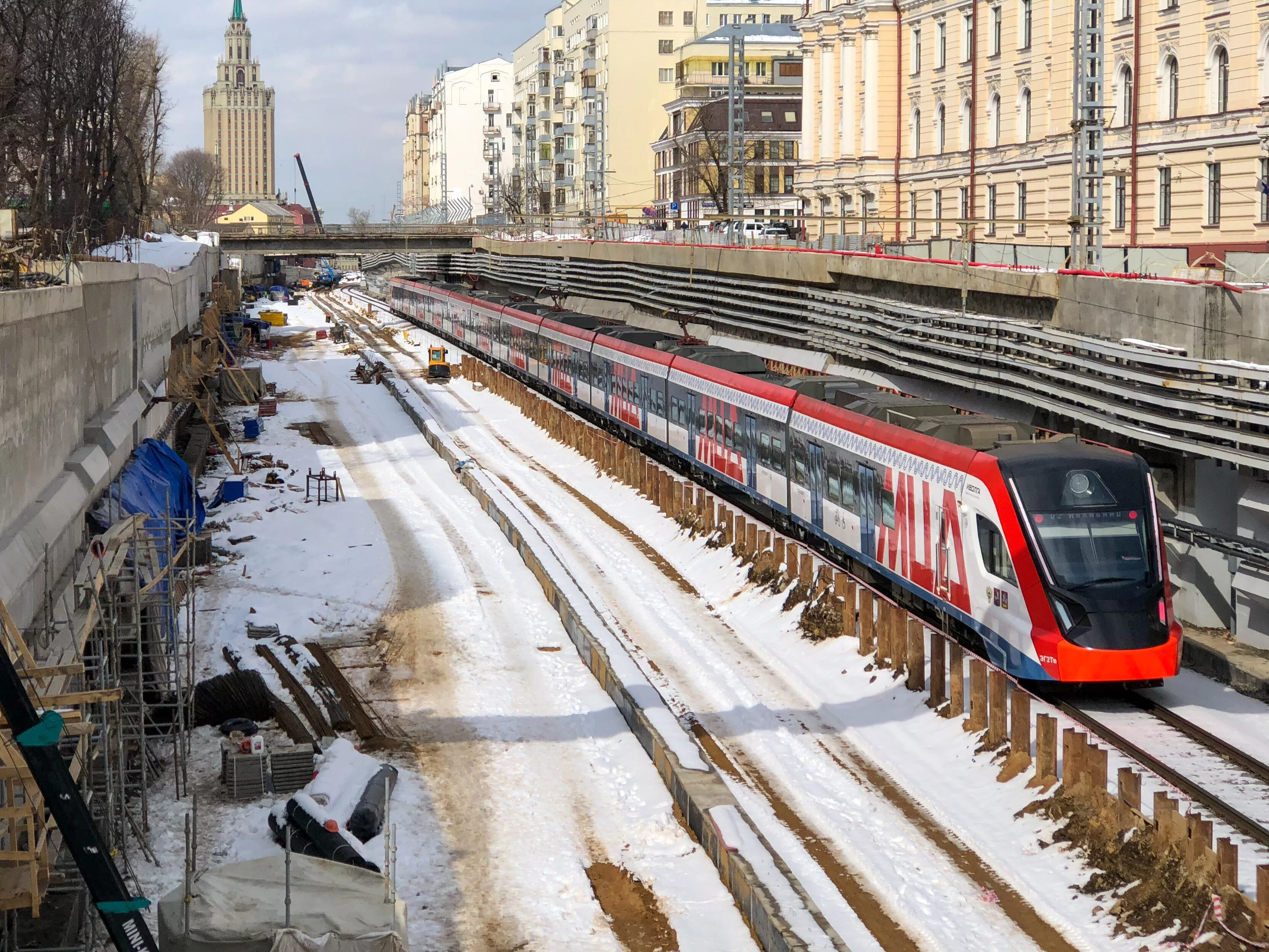 Чтобы соединить МЦД-5 в центре Москвы построят подземный участок -  Московская перспектива