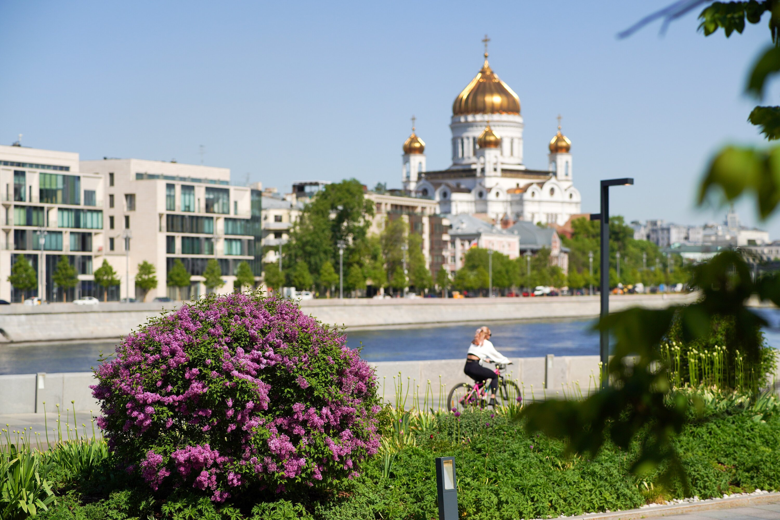 90% москвичей живут в шаговой доступности от парков, скверов и набережных 