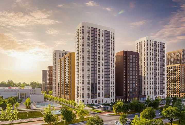 Новый жилой квартал по реновации начали строить в районе Очаково-Матвеевское