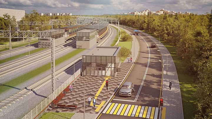 Подъездную автодорогу к железнодорожной станции Санино построят в 2026 году