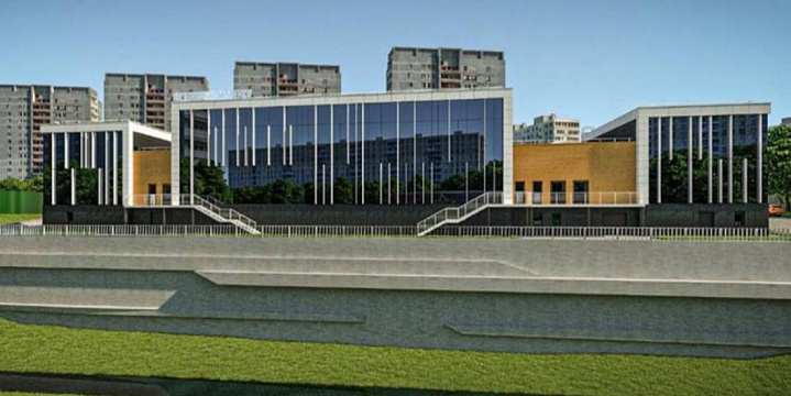 Новый ФОК с двумя бассейнами в районе Зябликово готов наполовину
