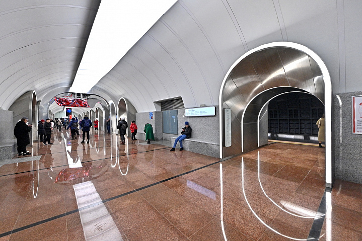 На станции «Рижская» БКЛ установят одни из самых длинных эскалаторов