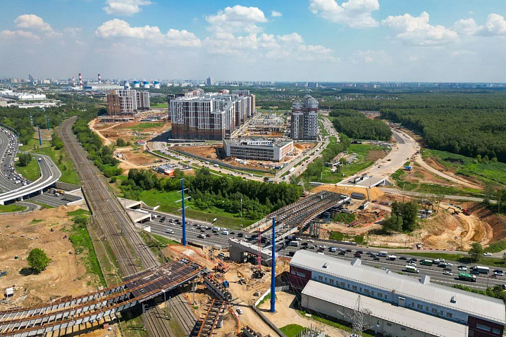 Стройку Московского скоростного диаметра за МКАД завершат в этом году